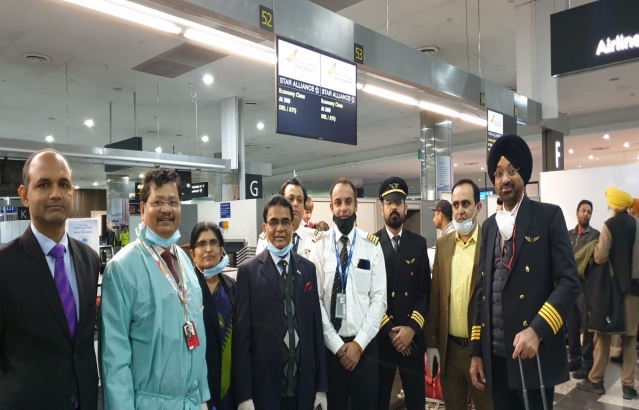 Vande Bharat Mission 2nd special flight from Australia. AI0309  to Amritsar